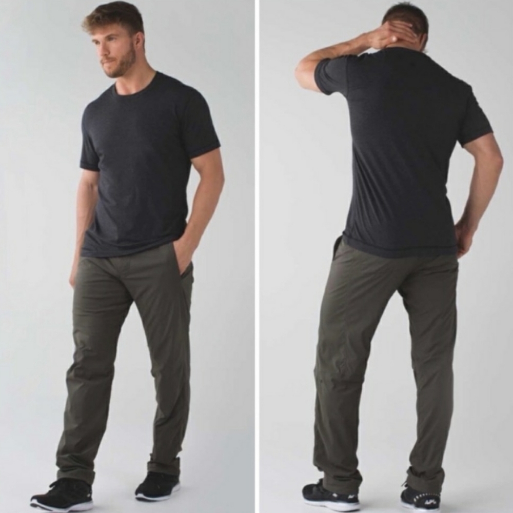 LULULEMON Mens Seawall Pinstripe Track Pant